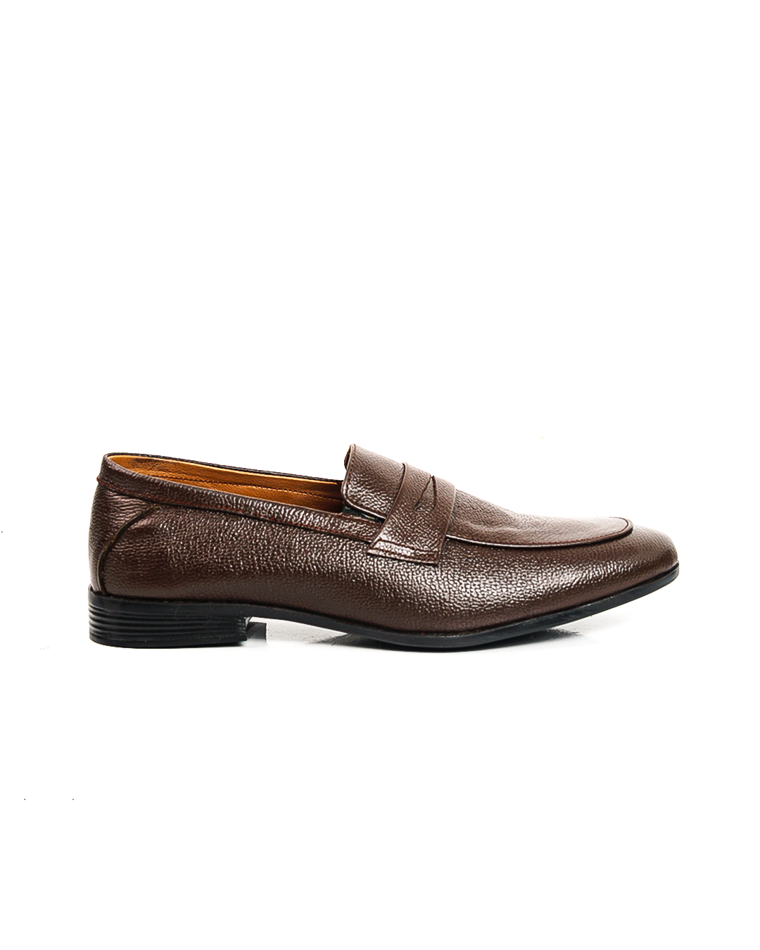 Classic Brown Leather Penny Loafers