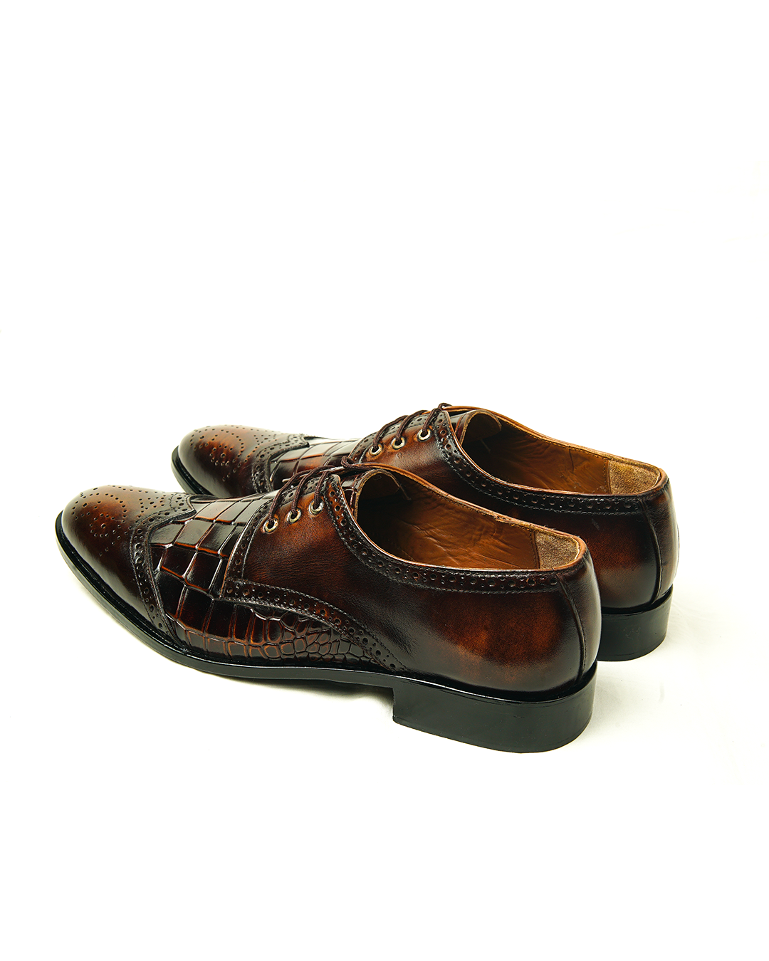 Premium Crocodile Brouge