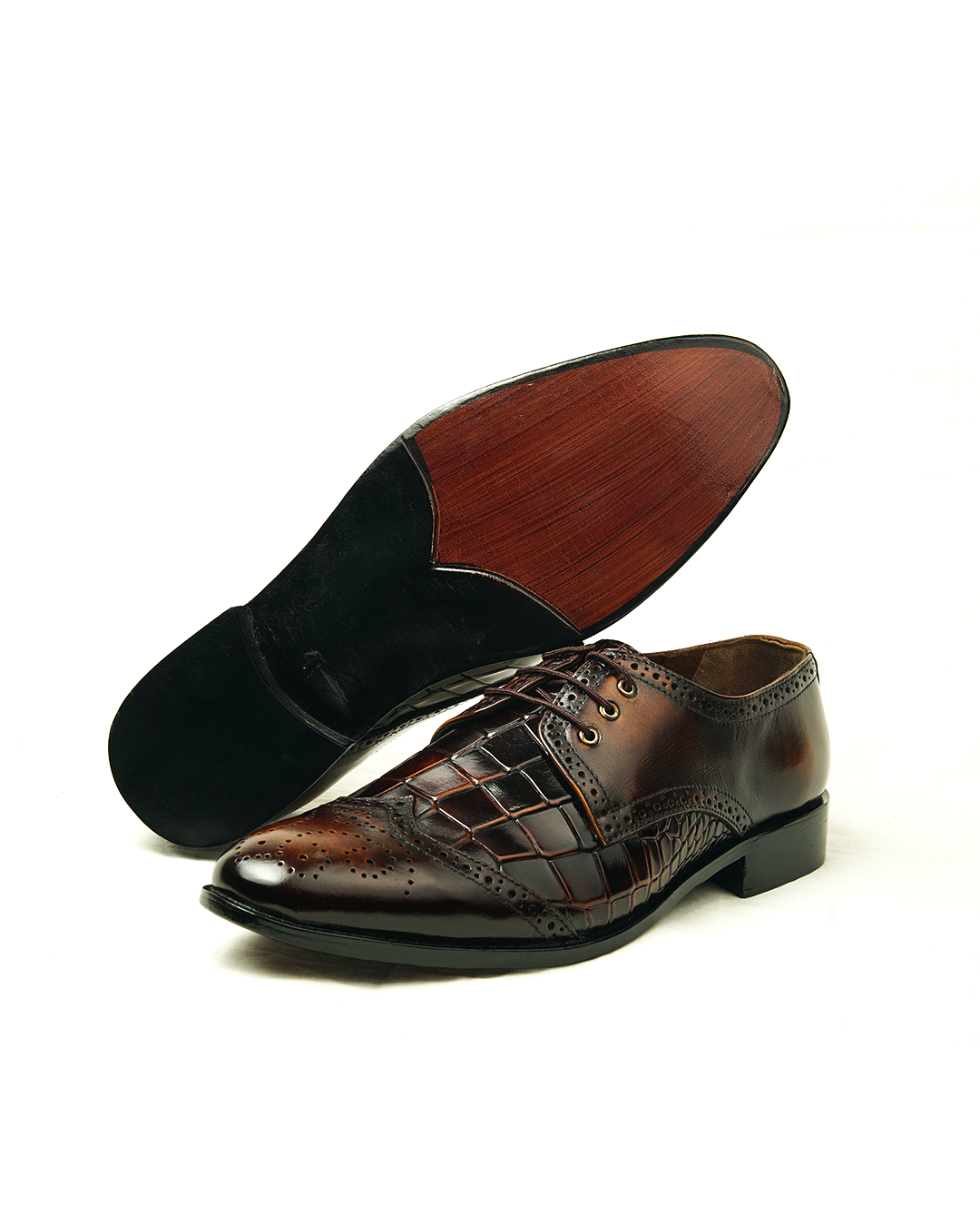 Premium Crocodile Brouge